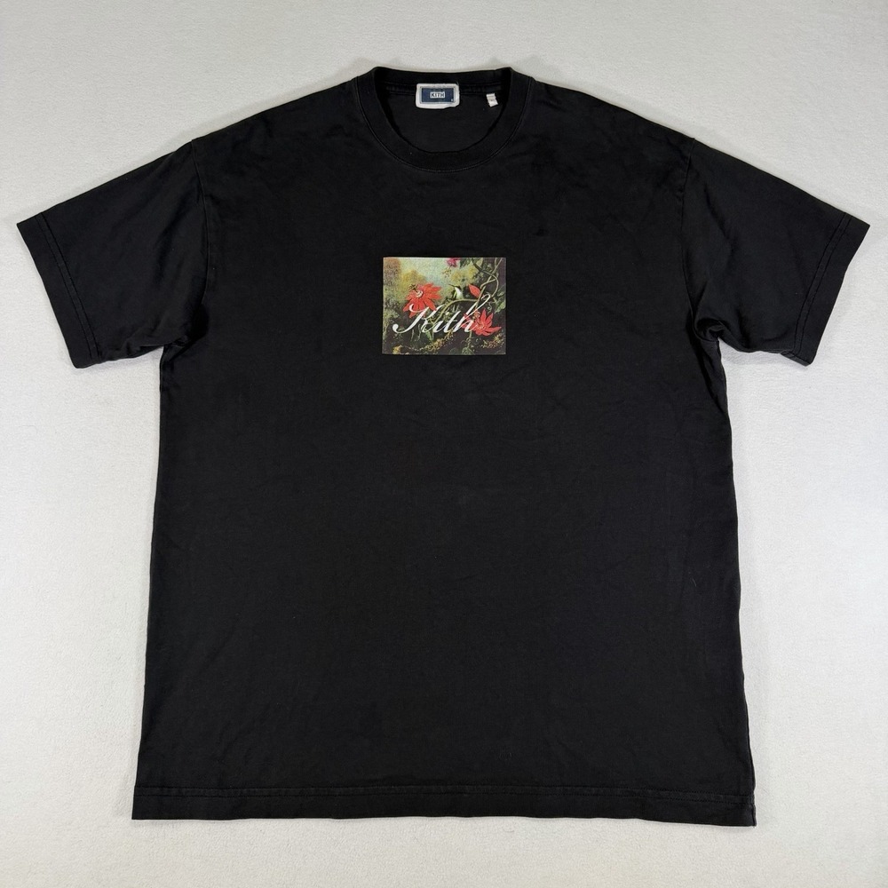 KITH Martin  Johnson Heade Hummingbird Flower Vintage Tee Men's Small Streetwear